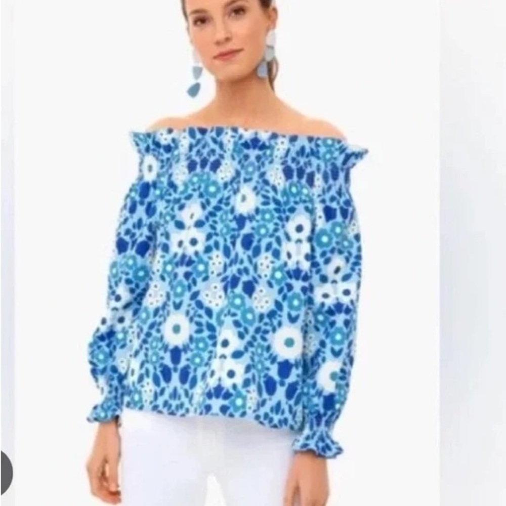 Tuckernuck Blue Floral Marguerite - Medium